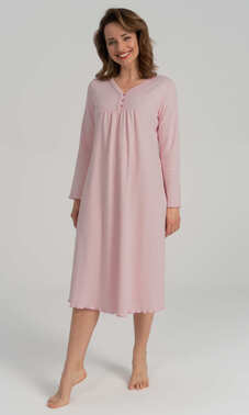 104746 Koszula nocna damska dł.ręk.Koszula nocna damska dł.ręk.