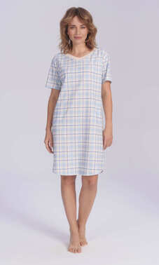 104749 Koszula nocna damska kr.ręk.Koszula nocna damska kr.ręk.