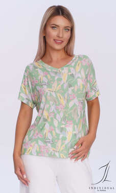 1N3132 Bluzka damska kr.ręk.Bluzka damska kr.ręk.