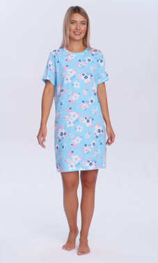 104817 Koszula nocna damska kr.ręk.Koszula nocna damska kr.ręk.