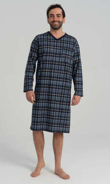 204202 Koszula nocna męska dł.ręk.Koszula nocna męska dł.ręk.