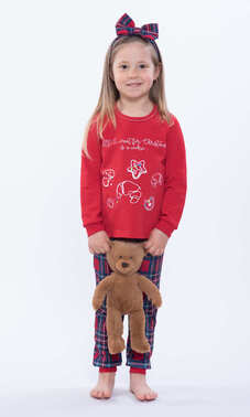 404170 Piżama dziewczęca dł.ręk.Piżama dziewczęca dł.ręk.