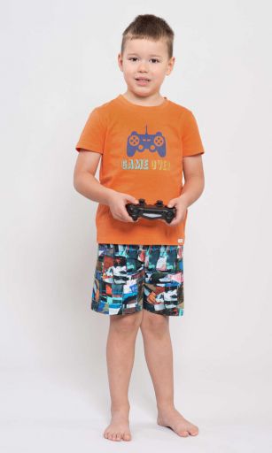 504110 Piżama chłopięca kr.ręk.Piżama chłopięca kr.ręk.