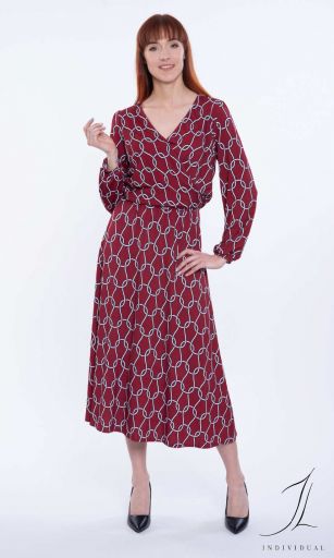 1N510 Sukienka damska dł.ręk.Sukienka damska dł.ręk.