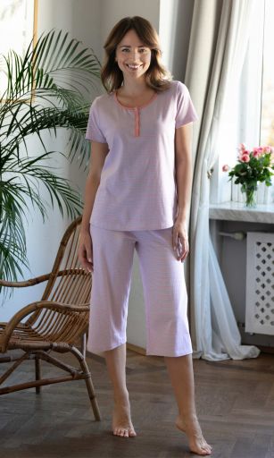 104656 Piżama damska kr.ręk. sp.3/4Piżama damska kr.ręk. sp.3/4