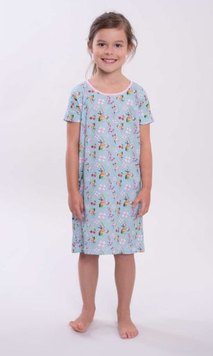 404167 Koszula nocna dziew.kr.ręk.Koszula nocna dziew.kr.ręk.