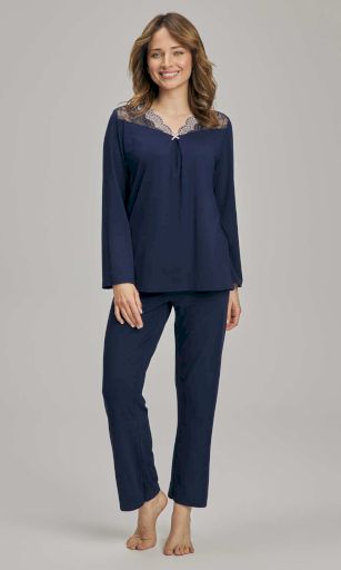 104671 Piżama damska dł.ręk.Piżama damska dł.ręk.