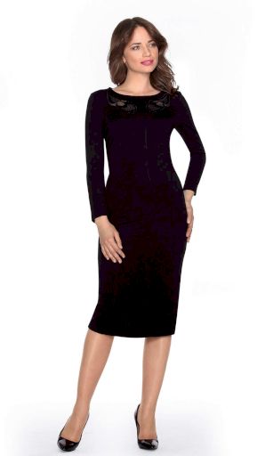 10593 Sukienka damska 7/8 ręk.Sukienka damska 7/8 ręk.