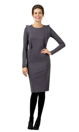 10568 Sukienka damska dł.ręk.Sukienka damska dł.ręk.