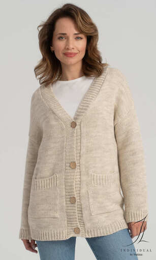 1N612 Sweter damski rozpinanySweter damski rozpinany