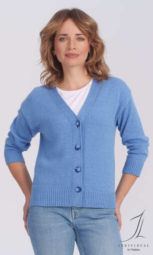 1N620 Sweter damski rozpinanySweter damski rozpinany