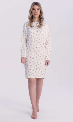 104798 Koszula nocna damska dł.ręk.Koszula nocna damska dł.ręk.