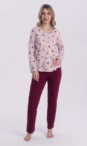 104791 Piżama damska dł.ręk.Piżama damska dł.ręk.