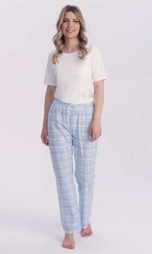 104800 Spodnie piżamowe damskie dł.Spodnie piżamowe damskie dł.