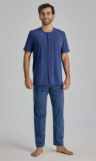 204149 Piżama męska kr.ręk dł.sp.Piżama męska kr.ręk dł.sp.