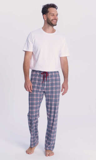 204128 Spodnie piżamowe męskie dł.Spodnie piżamowe męskie dł.