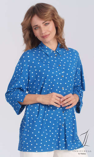 1N3110 Bluzka damska 3/4 ręk.Bluzka damska 3/4 ręk.