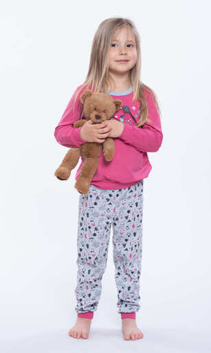 404169 Piżama dziewczęca dł.ręk.Piżama dziewczęca dł.ręk.
