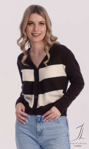 1N626 Sweter damski rozpinanySweter damski rozpinany