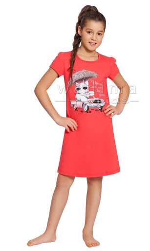 404121 Koszula nocna dziew.kr.ręk.Koszula nocna dziew.kr.ręk.