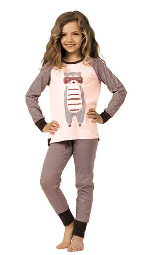 404140 Piżama dziewczęca dł.ręk.Piżama dziewczęca dł.ręk.