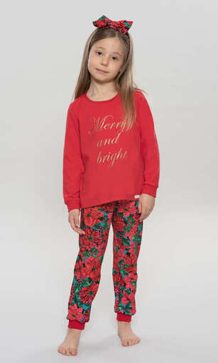 404174 Piżama dziewczęca dł.ręk.Piżama dziewczęca dł.ręk.