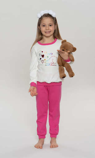 404176 Piżama dziewczęca dł.ręk.Piżama dziewczęca dł.ręk.
