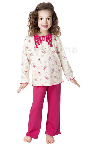 40452 Piżama dziewczęca dł.ręk.Piżama dziewczęca dł.ręk.