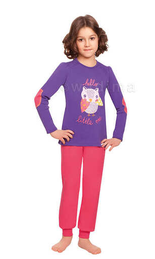 40489-HFL0233 Piżama dziewczęca dł.ręk.Piżama dziewczęca dł.ręk.