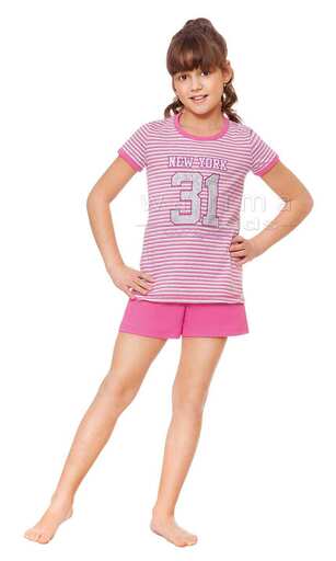 404111 Piżama dziewczęca kr.ręk.Piżama dziewczęca kr.ręk.