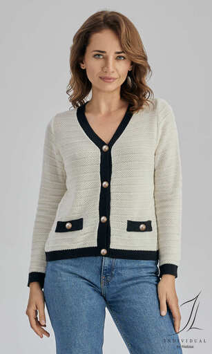 1N608 Sweter damski rozpinanySweter damski rozpinany