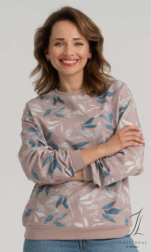 1N393 Bluza damska dł. rękawBluza damska dł. rękaw
