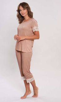 104605 Piżama damska kr.ręk. sp.3/4Piżama damska kr.ręk. sp.3/4