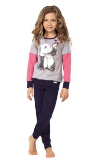 404138 Piżama dziewczęca dł.ręk.Piżama dziewczęca dł.ręk.