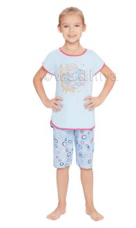 404130 Piżama dziewczęca kr.ręk.Piżama dziewczęca kr.ręk.