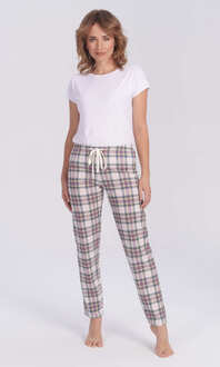 104395 Spodnie piżamowe damskie dł.Spodnie piżamowe damskie dł.