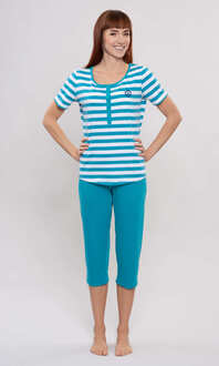 104613 Piżama damska kr.ręk. sp.3/4Piżama damska kr.ręk. sp.3/4