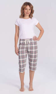 104713 Spodnie piżamowe damskie 3/4Spodnie piżamowe damskie 3/4