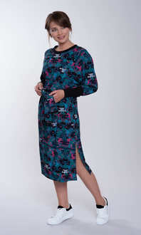 105143 Sukienka damska dł.ręk.Sukienka damska dł.ręk.