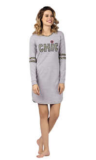 104425 Koszula nocna damska dł.ręk.Koszula nocna damska dł.ręk.