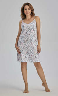 104701 Koszula nocna damska wąs.ram.Koszula nocna damska wąs.ram.