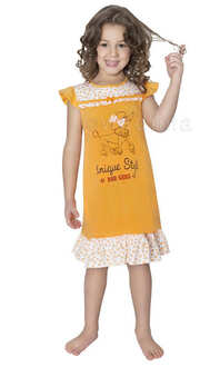 40456 Koszula nocna dziew.kr.ręk.Koszula nocna dziew.kr.ręk.