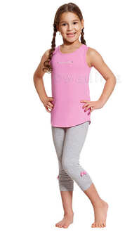 40103 Legginsy dziewczęce 3/4Legginsy dziewczęce 3/4