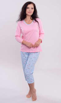 104574 Piżama damska 3/4 ręk.Piżama damska 3/4 ręk.