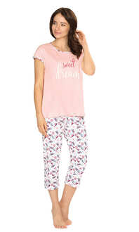 104518 Piżama damska kr.ręk. sp.3/4Piżama damska kr.ręk. sp.3/4