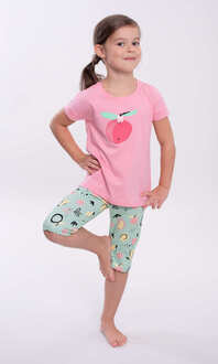 404166 Piżama dziew.kr.ręk.sp.3/4Piżama dziew.kr.ręk.sp.3/4