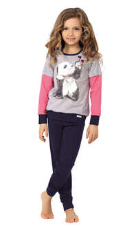 404138 Piżama dziewczęca dł.ręk.Piżama dziewczęca dł.ręk.