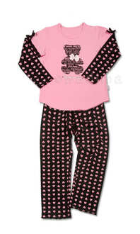 40463-HFL0208 Piżama dziewczęca dł.ręk.Piżama dziewczęca dł.ręk.