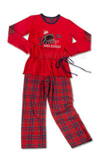 40468-HFL0210 Piżama dziewczęca dł.ręk.Piżama dziewczęca dł.ręk.