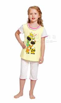 404122 Piżama dziewczęca kr.ręk.Piżama dziewczęca kr.ręk.